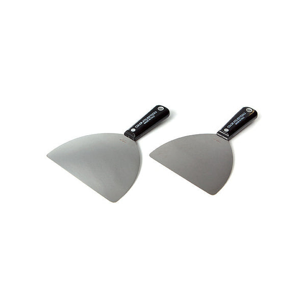 Ornamental Plaster Tools, hand forged, mirror polish stainless  steel<br/>MADE IN ITALY — Renaissance Lime Putty
